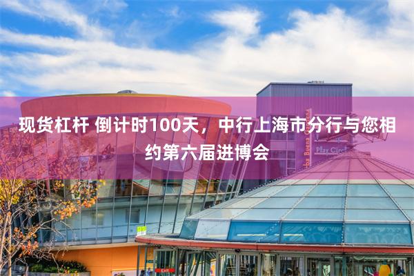 现货杠杆 倒计时100天，中行上海市分行与您相约第六届进博会