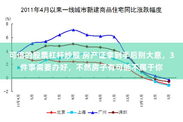 可信的股票杠杆炒股 房产证拿到手后别大意，3件事需要办好，不然房子有可能不属于你